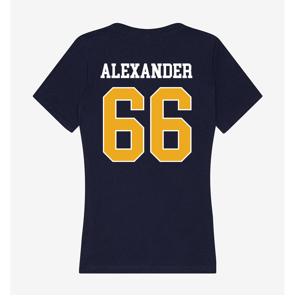 UTC - NCAA Football : Watts Alexander - Women's V-Neck T-Shirt-1