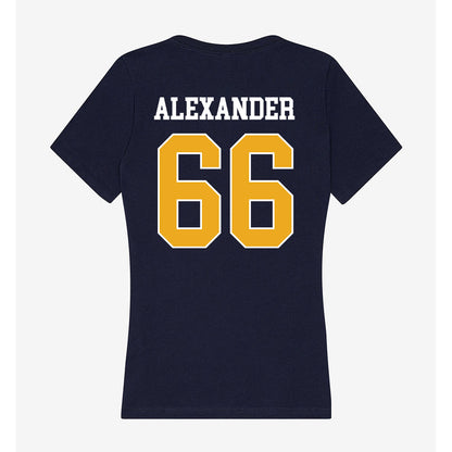 UTC - NCAA Football : Watts Alexander - Women's V-Neck T-Shirt-1