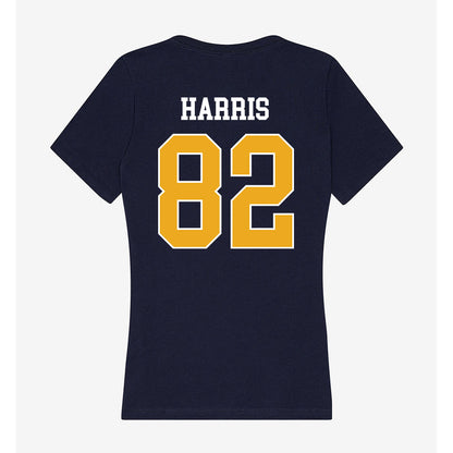 UTC - NCAA Football : KaJuan Harris - Women's V-Neck T-Shirt-1