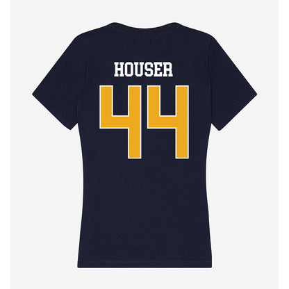 UTC - NCAA Men's Basketball : Tyler Houser - Women's V-Neck T-Shirt-1
