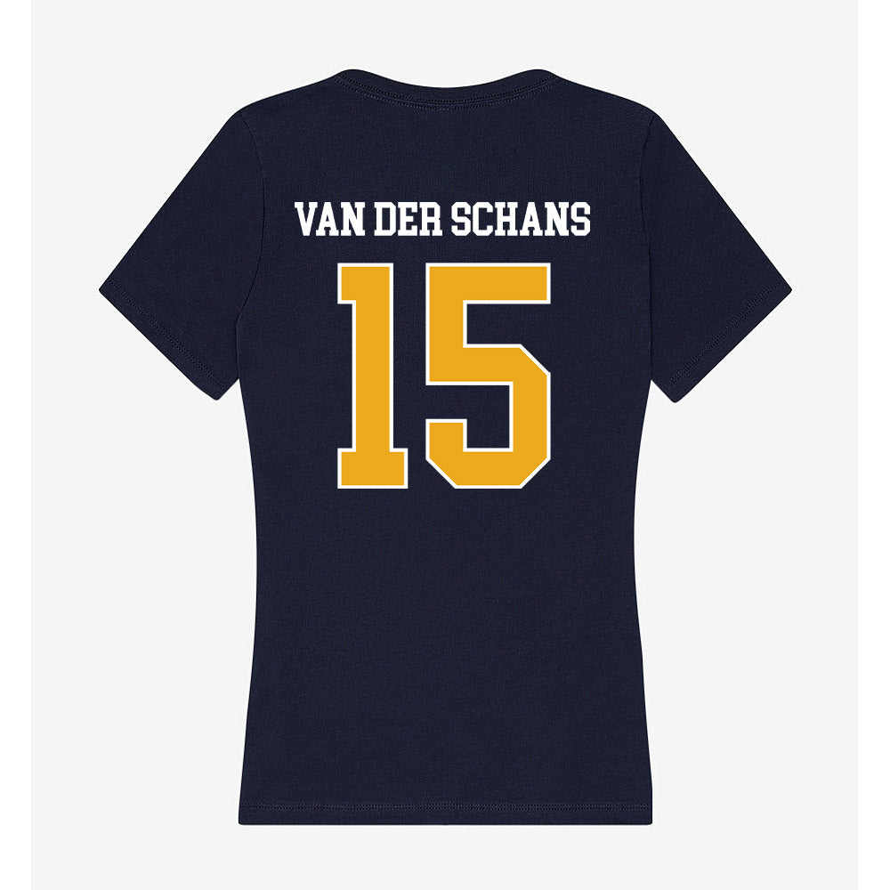 UTC - NCAA Women's Basketball : Frode Flos Van der Schans - Women's V-Neck T-Shirt-1