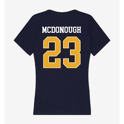 UTC - NCAA Women's Soccer : Ellie McDonough - Women's V-Neck T-Shirt-1