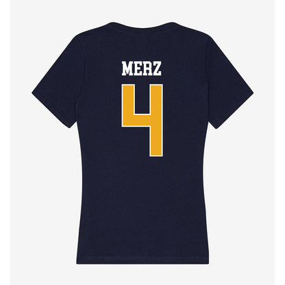 UTC - NCAA Women's Volleyball : Mallory Merz - Women's V-Neck T-Shirt-1