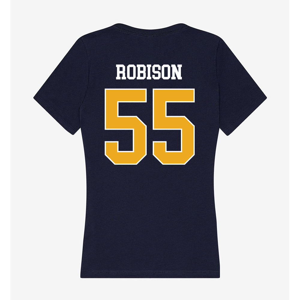 UTC - NCAA Men's Basketball : Parker Robison - Women's V-Neck T-Shirt-1