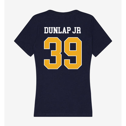 UTC - NCAA Football : Jarian Dunlap Jr - Women's V-Neck T-Shirt-1