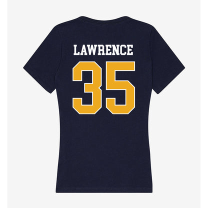 UTC - NCAA Football : Taylor Lawrence - Women's V-Neck T-Shirt-1