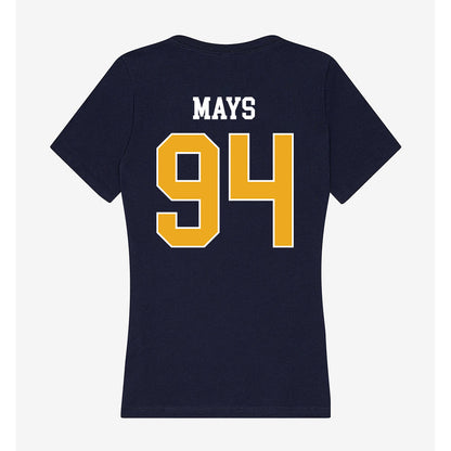 UTC - NCAA Football : Myles Mays - Women's V-Neck T-Shirt-1