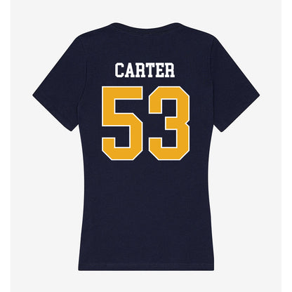 UTC - NCAA Football : Nate Carter - Women's V-Neck T-Shirt-1