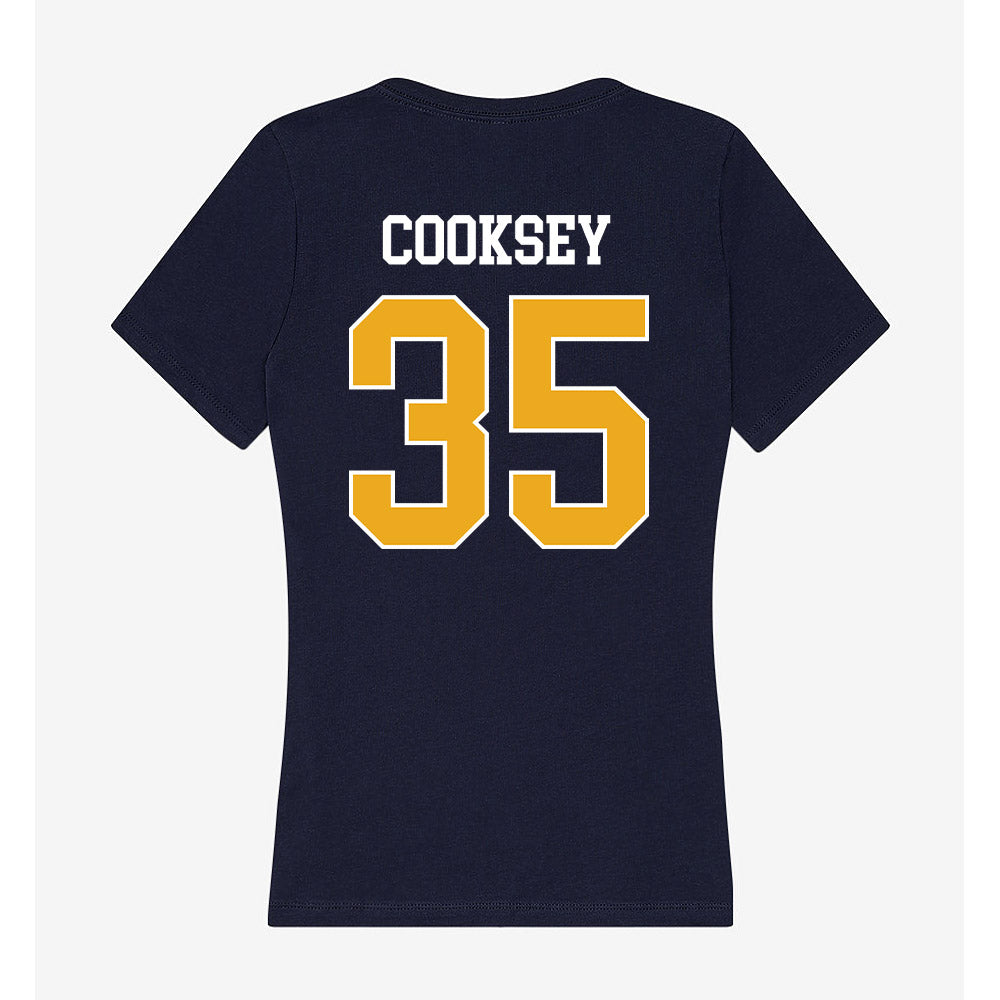 UTC - NCAA Football : Martez Cooksey - Women's V-Neck T-Shirt-1
