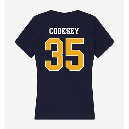 UTC - NCAA Football : Martez Cooksey - Women's V-Neck T-Shirt-1
