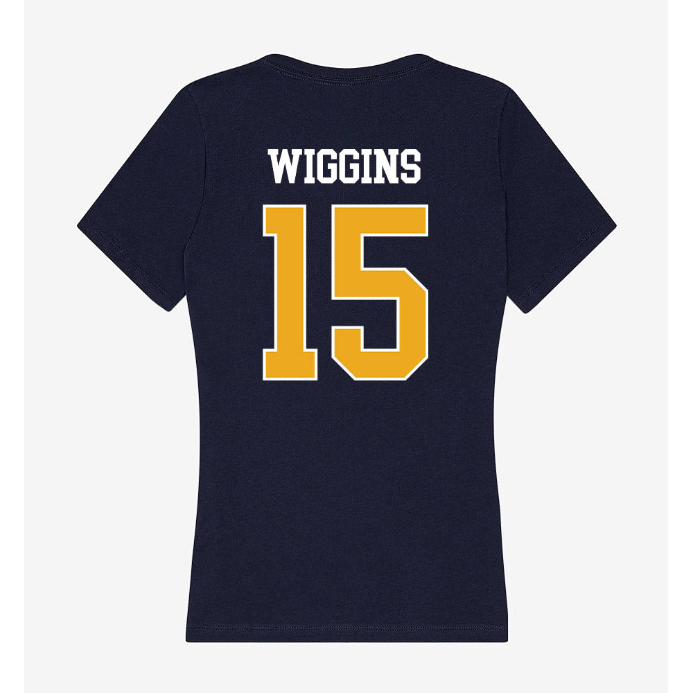 UTC - NCAA Women's Volleyball : Destiny Wiggins - Women's V-Neck T-Shirt-1