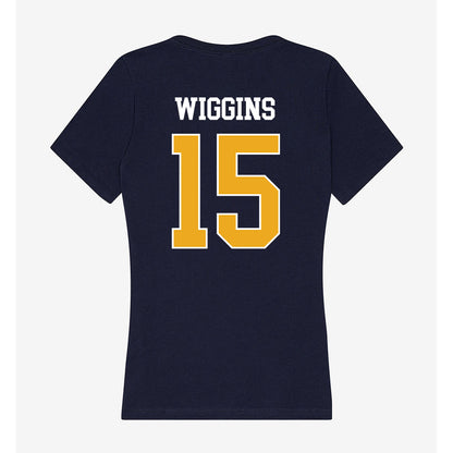 UTC - NCAA Women's Volleyball : Destiny Wiggins - Women's V-Neck T-Shirt-1