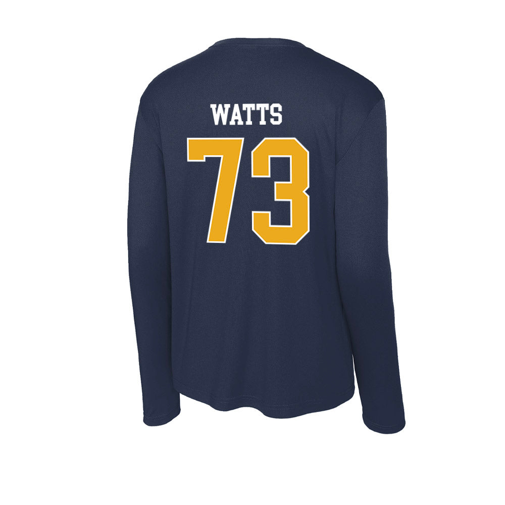 UTC - NCAA Football : Malik Watts - Activewear Long Sleeve T-Shirt-1