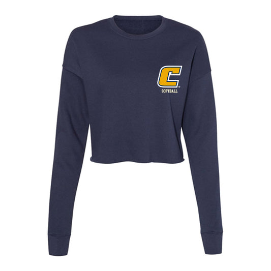 UTC - NCAA Softball : Lexi Cooley - Women's Cropped Crew Fleece-0