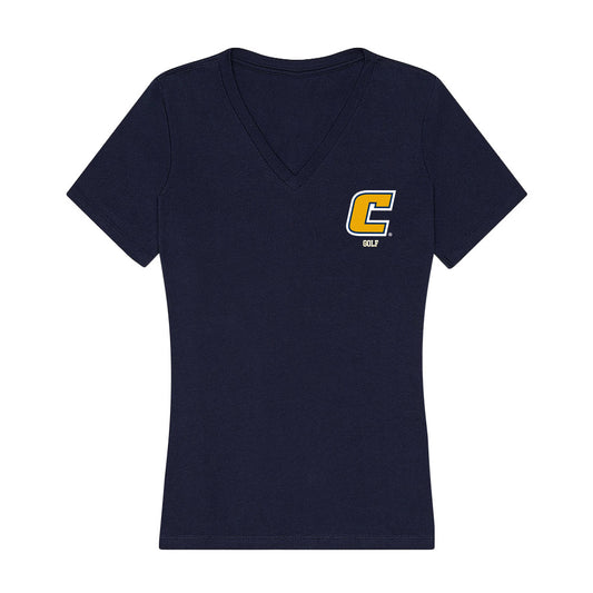 UTC - NCAA Women's Golf : Olivia Wood - Women's V-Neck T-Shirt-0