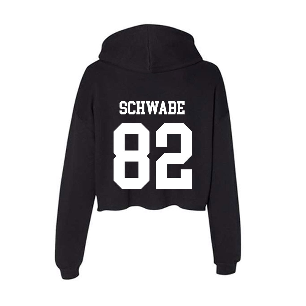 NSU - NCAA Football : Louie Schwabe - Women's Crop Fleece Hoodie-1