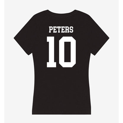 NSU - NCAA Women's Soccer : Deshani Peters - Women's V-Neck T-Shirt-1