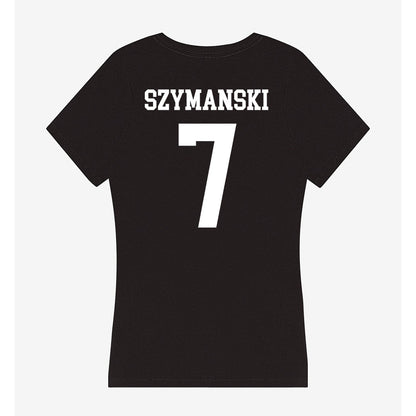 NSU - NCAA Football : Javonnee Szymanski - Women's V-Neck T-Shirt-1