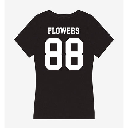 NSU - NCAA Football : Colby Flowers - Women's V-Neck T-Shirt-1