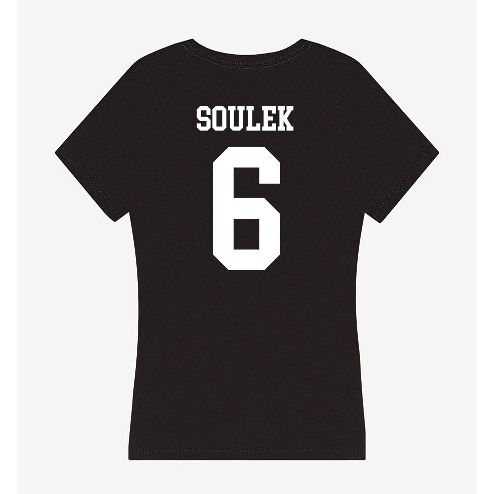 NSU - NCAA Baseball : Dylan Soulek - Women's V-Neck T-Shirt-1