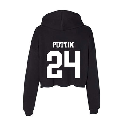 NSU - NCAA Women's Soccer : Emma Puttin - Women's Crop Fleece Hoodie-1