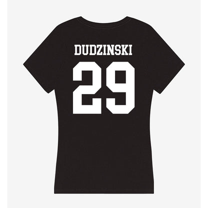 NSU - NCAA Women's Soccer : Taylor Dudzinski - Women's V-Neck T-Shirt-1