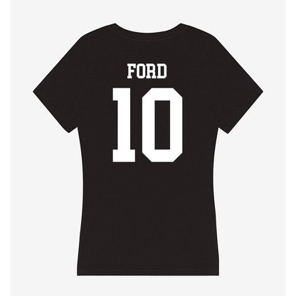 NSU - NCAA Football : Jacob Ford - Women's V-Neck T-Shirt-1