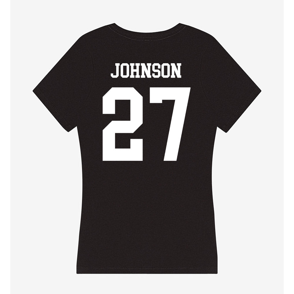 NSU - NCAA Football : Kale Johnson - Women's V-Neck T-Shirt-1