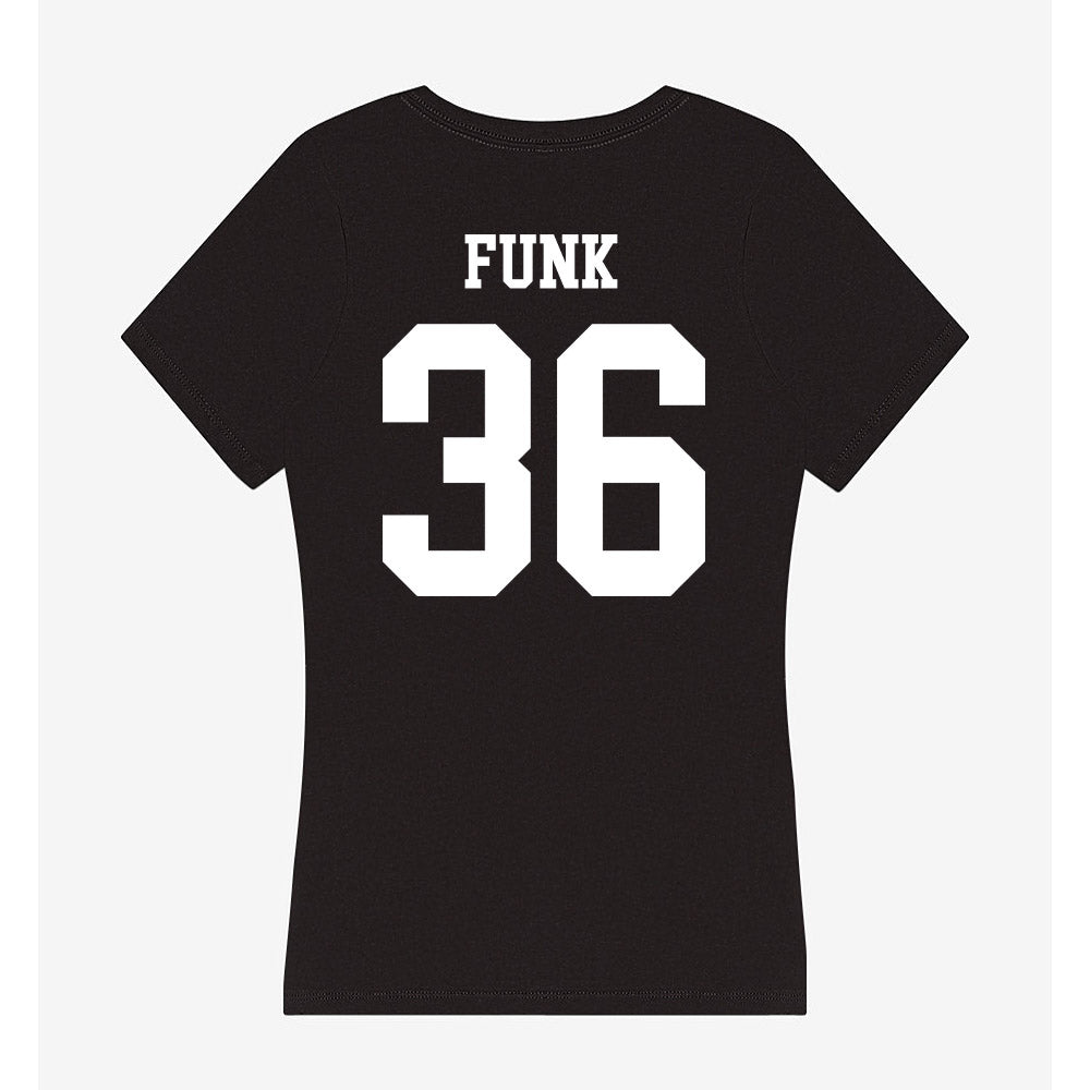 NSU - NCAA Women's Soccer : Savannah Funk - Women's V-Neck T-Shirt-1