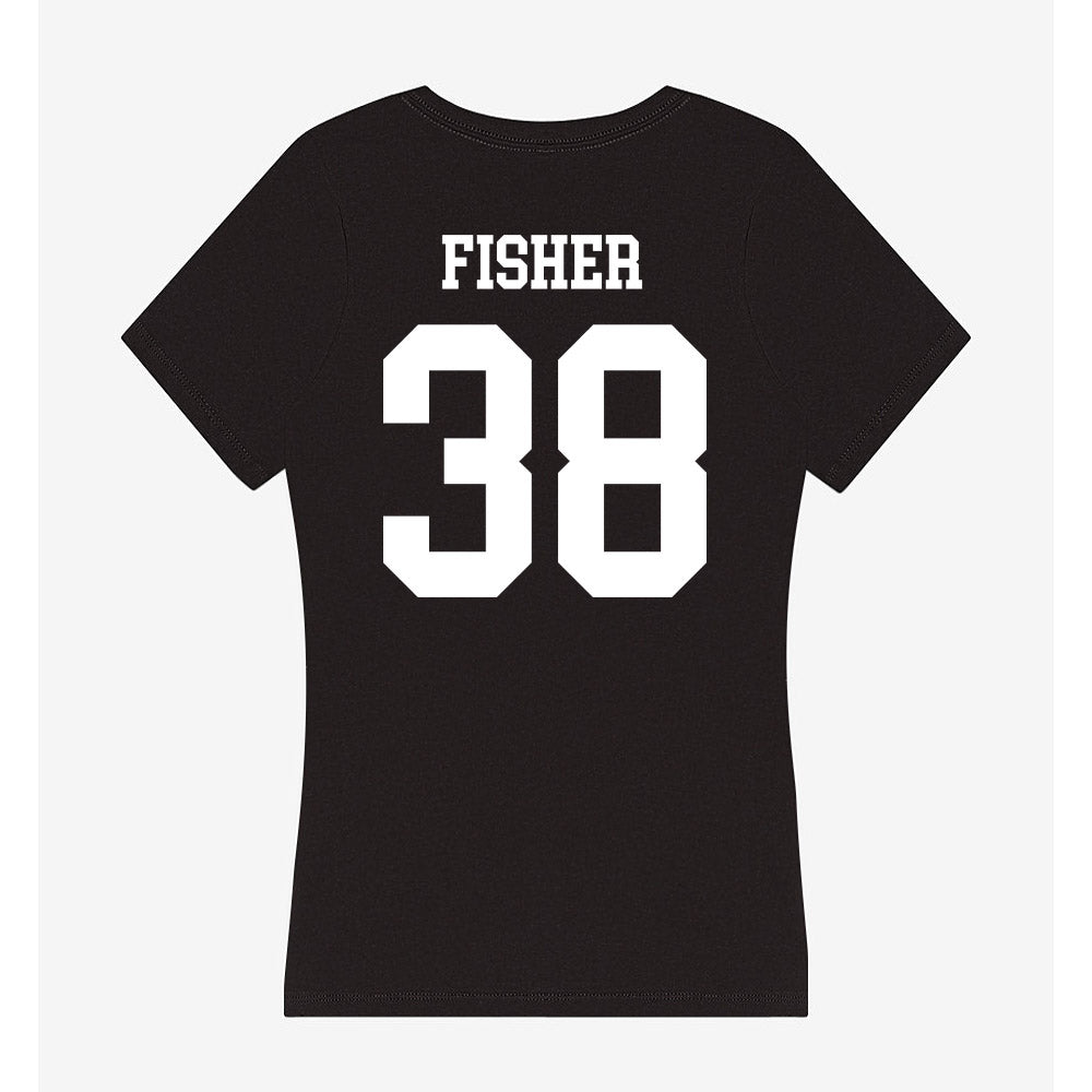 NSU - NCAA Football : Grayson Fisher - Women's V-Neck T-Shirt-1