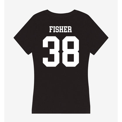 NSU - NCAA Football : Grayson Fisher - Women's V-Neck T-Shirt-1