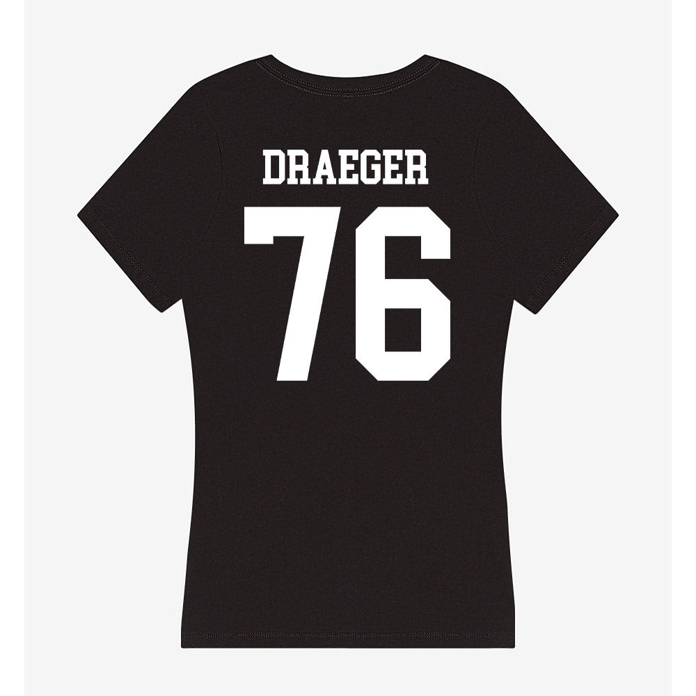 NSU - NCAA Football : Noah Draeger - Women's V-Neck T-Shirt-1