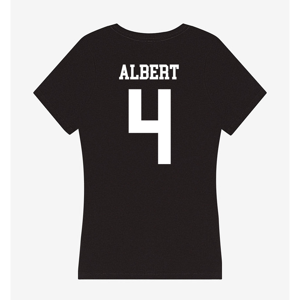 NSU - NCAA Women's Soccer : Kylie Albert - Women's V-Neck T-Shirt-1