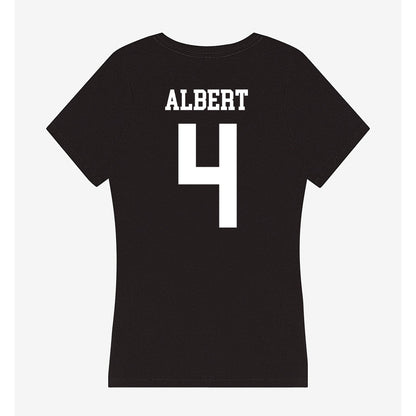 NSU - NCAA Women's Soccer : Kylie Albert - Women's V-Neck T-Shirt-1
