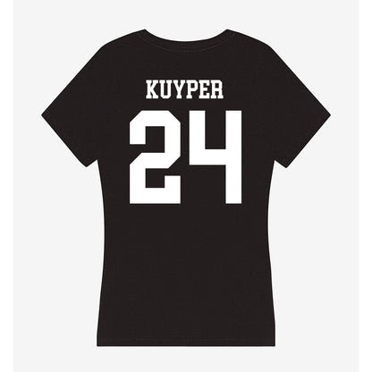 NSU - NCAA Women's Basketball : Carli Kuyper - Women's V-Neck T-Shirt-1