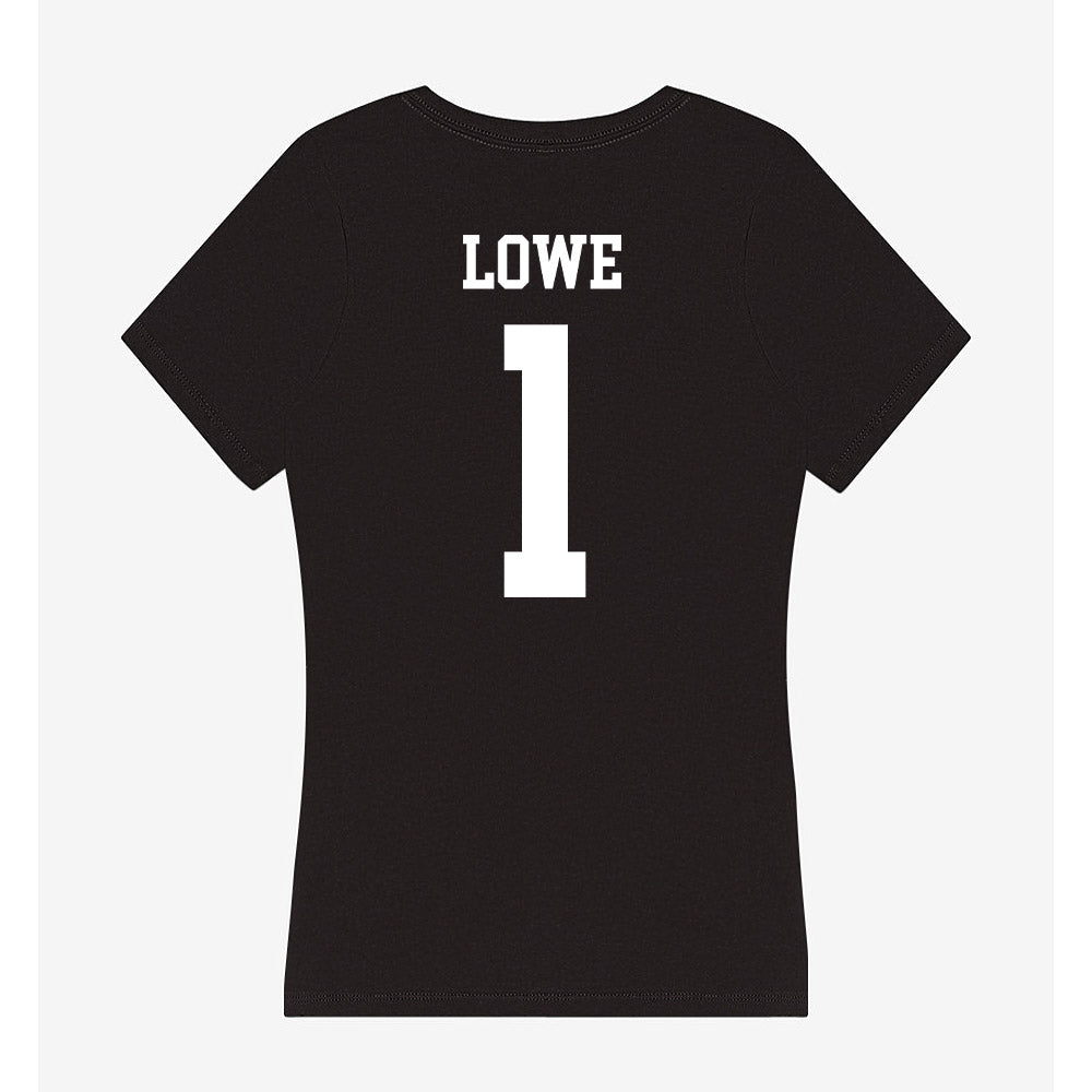 NSU - NCAA Softball : Alysa Lowe - Women's V-Neck T-Shirt-1