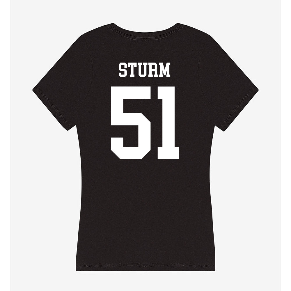 NSU - NCAA Football : Chase Sturm - Women's V-Neck T-Shirt-1