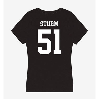 NSU - NCAA Football : Chase Sturm - Women's V-Neck T-Shirt-1