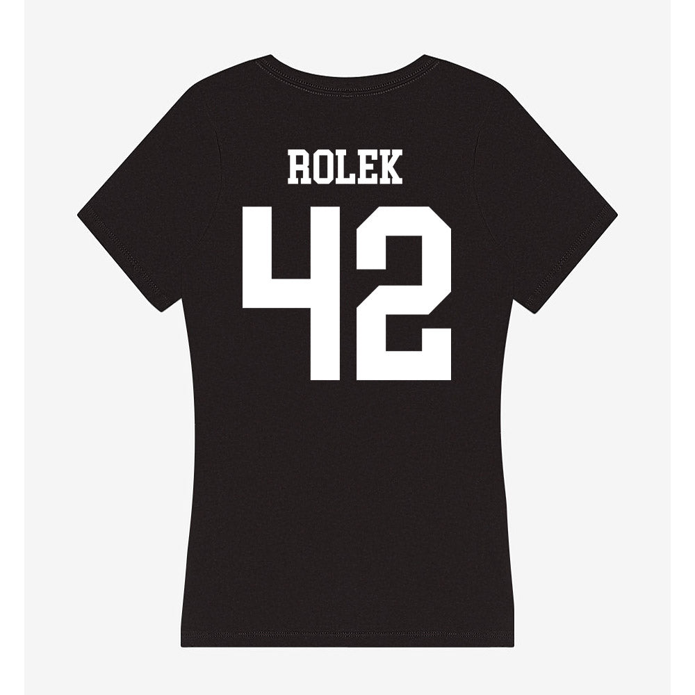 NSU - NCAA Softball : Grace Rolek - Women's V-Neck T-Shirt-1