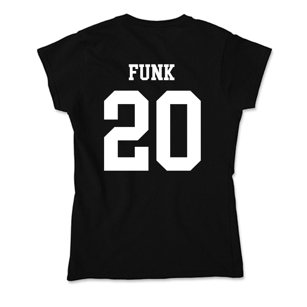 NSU - NCAA Women's Soccer : Savannah Funk - Soft Style Women’s T-Shirt-1