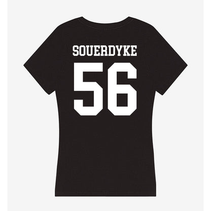 NSU - NCAA Football : Sam Souerdyke - Women's V-Neck T-Shirt-1