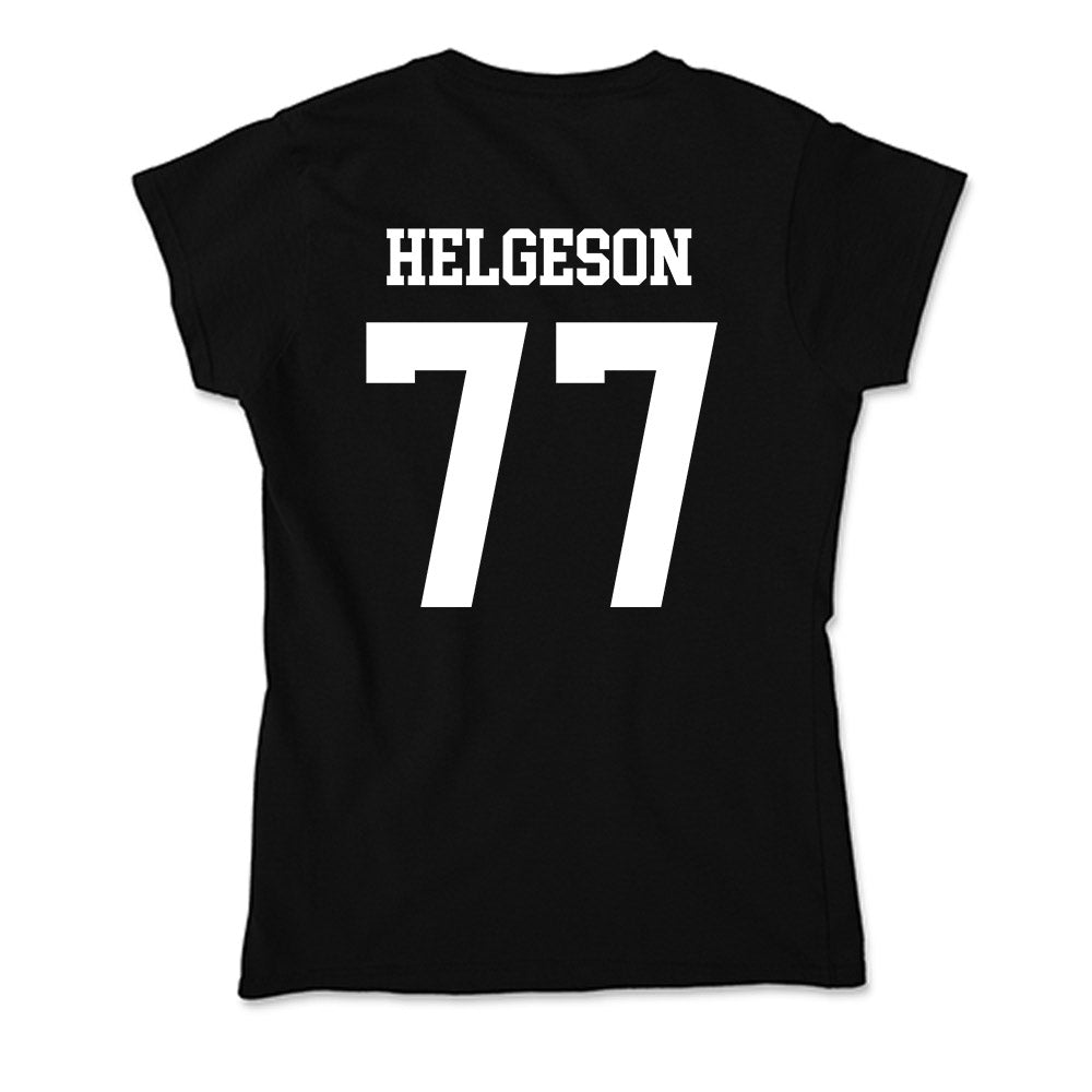 NSU - NCAA Football : Riley Helgeson - Soft Style Women’s T-Shirt-1