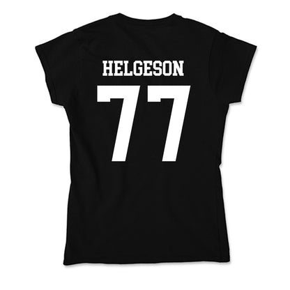NSU - NCAA Football : Riley Helgeson - Soft Style Women’s T-Shirt-1