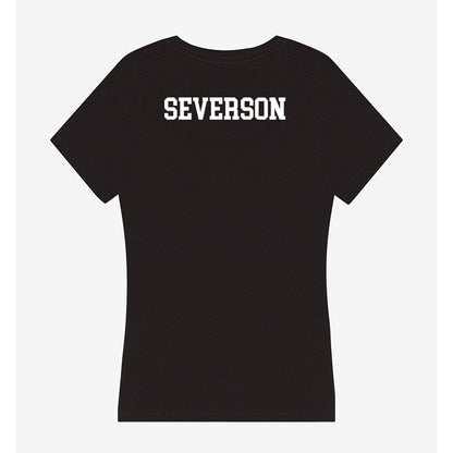 NSU - NCAA Men's Track & Field : Patrick Severson - Women's V-Neck T-Shirt-1