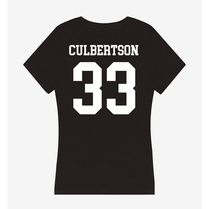 NSU - NCAA Baseball : Kolby Culbertson - Women's V-Neck T-Shirt-1