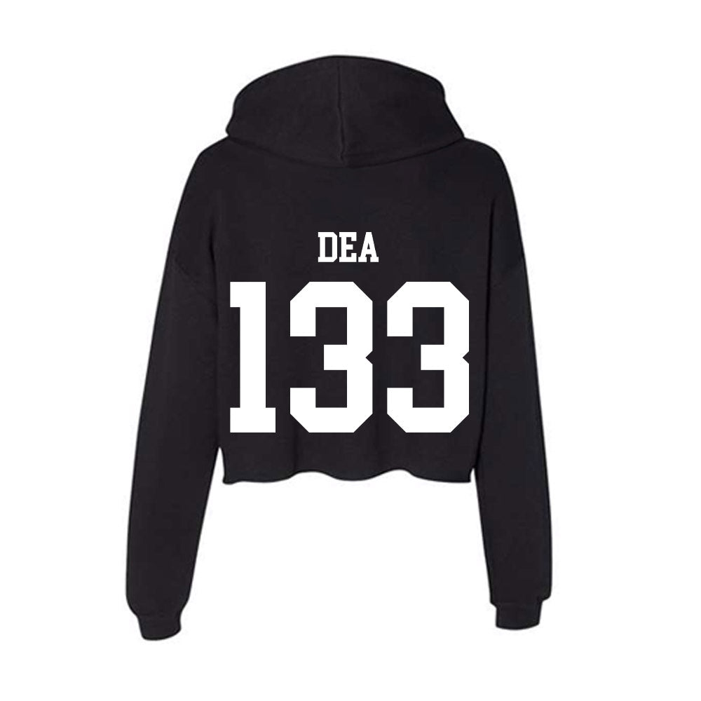 NSU - NCAA Wrestling : Harrison Dea - Women's Crop Fleece Hoodie-1