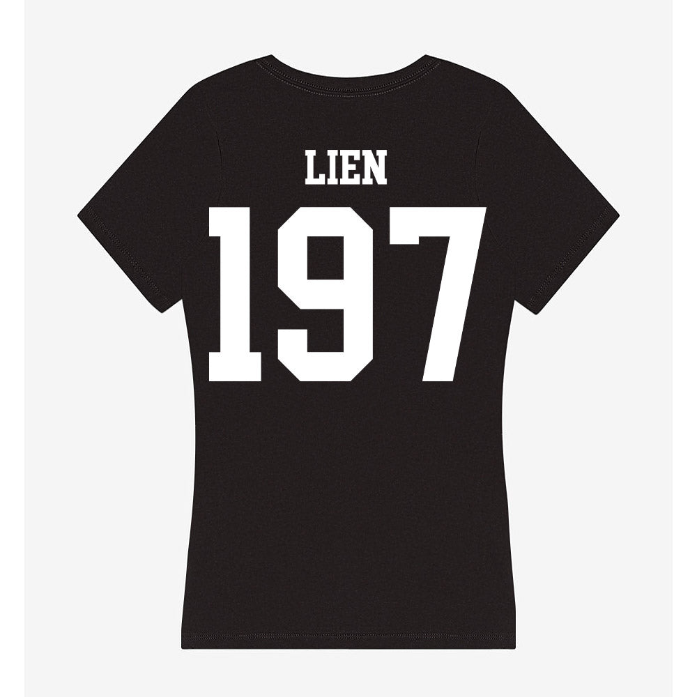 NSU - NCAA Wrestling : Tyson Lien - Women's V-Neck T-Shirt-1