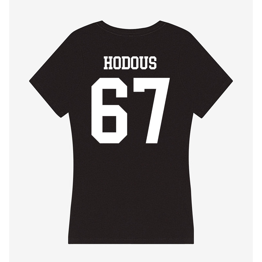 NSU - NCAA Football : Hudson Hodous - Women's V-Neck T-Shirt-1