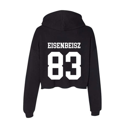 NSU - NCAA Football : Cooper Eisenbeisz - Women's Crop Fleece Hoodie-1