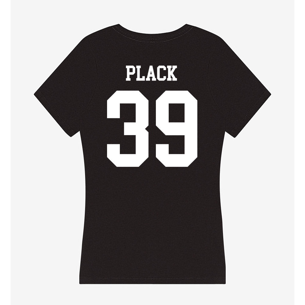 NSU - NCAA Baseball : Maddox Plack - Women's V-Neck T-Shirt-1
